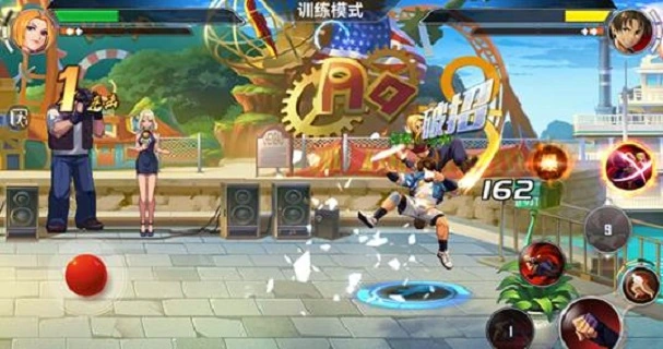 拳皇命运布鲁·玛丽大招演示图