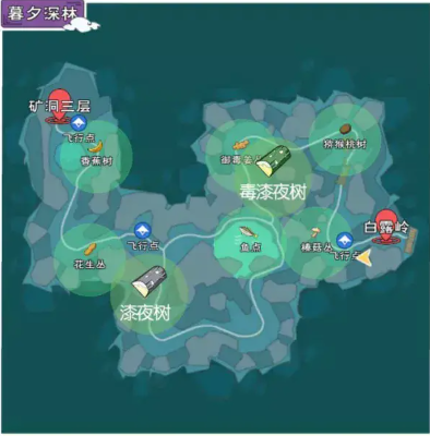 小森生活蘑菇全地图分布位置指南：松茸、牛肝菌、鸡油菌等常见蘑菇采集点汇总