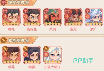 奇遇西行斩杀流阵容示意图