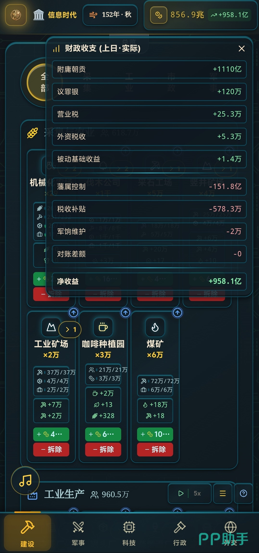 外交界面中的附庸谈判操作示意图