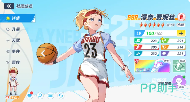 SSR角色综合对比图