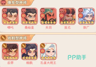 奇遇西行关羽阵容站位示意图