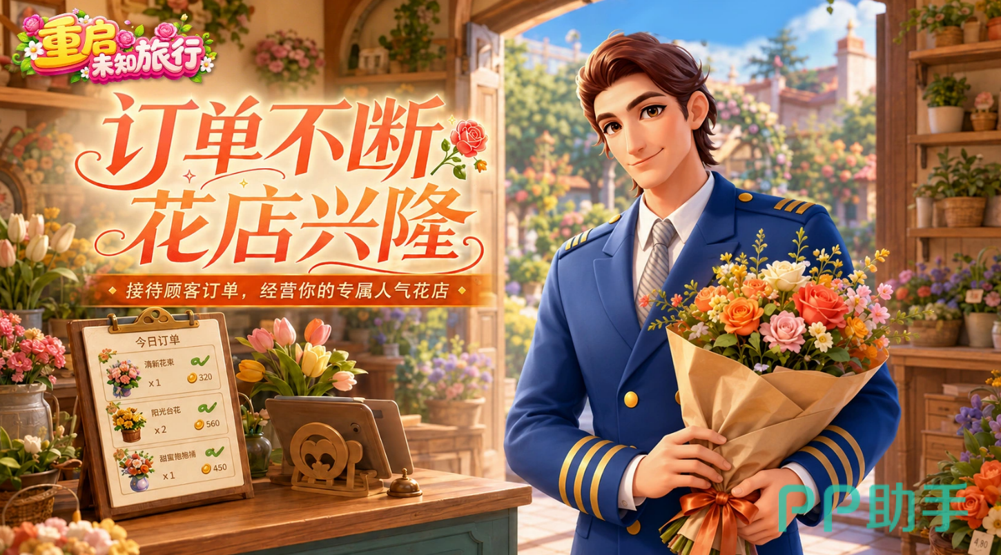 重启未知旅行游戏画面:花卉种植与生长过程特写