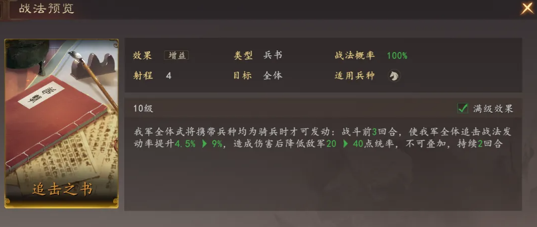 董卓与貂蝉战法适配示意