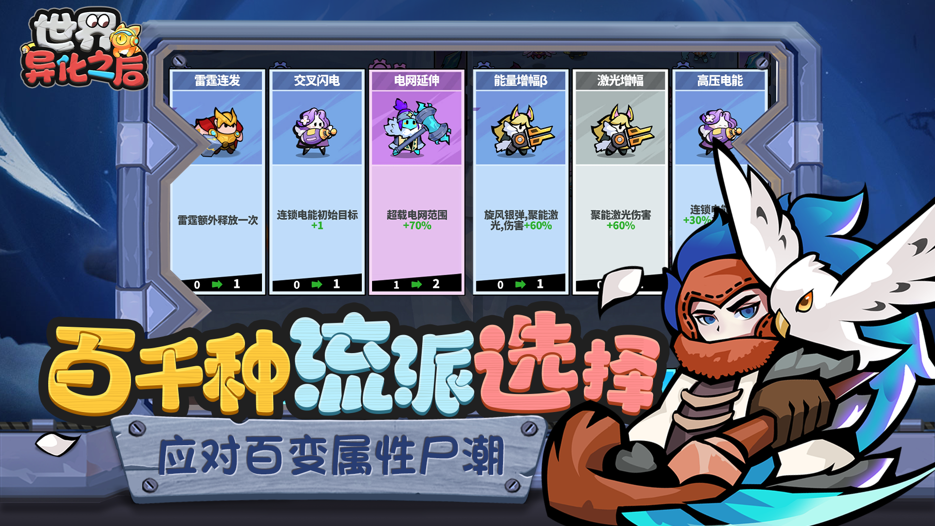 世界异化之后技能选择界面