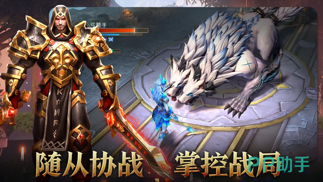 弓箭手与法师职业对比图