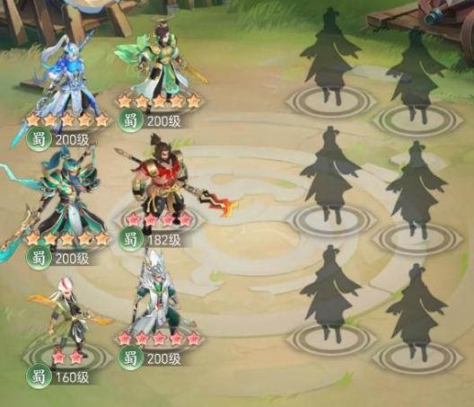 三国大冒险三输出阵容对比图