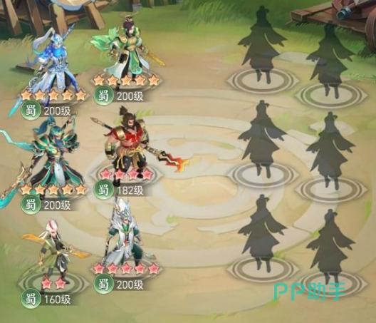 三国大冒险三输出阵容对比图