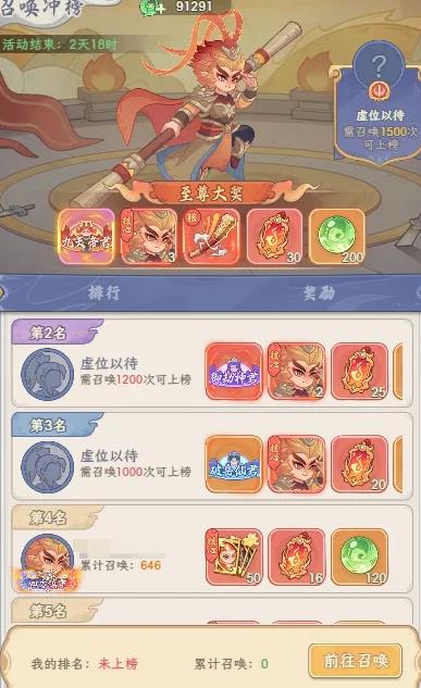日常玩法功能入口布局图