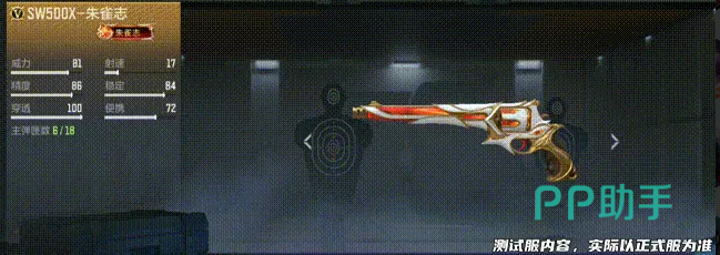 SW500X朱雀志武器外观图