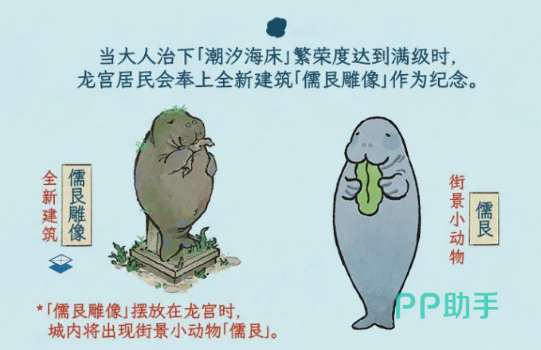 鱼类图鉴与成就建筑奖励界面