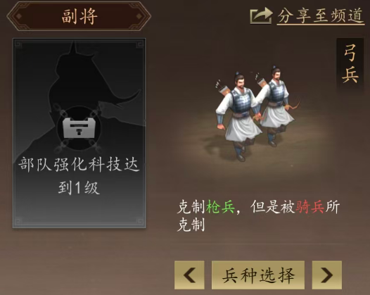 三国志霸王崛起多兵种协同作战示意图