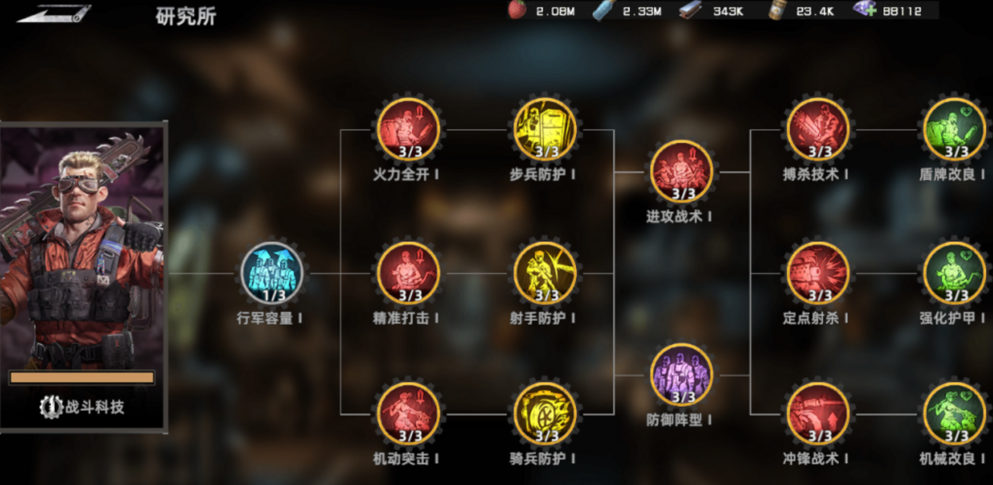 斗兽战场科技与巨兽协同作战示意图