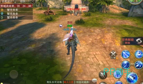 天堂2盟约攻城战战术部署界面