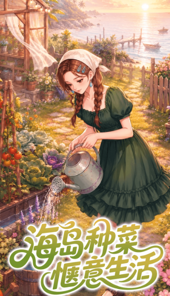 解忧梦幻岛岛屿装饰与角色装扮界面