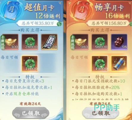 热血江湖觉醒等级成长示意图