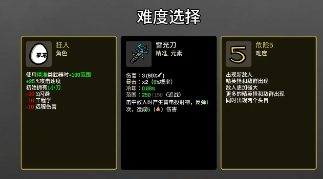 狂人雷光刀流派实战站位示意图