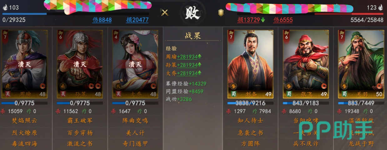 三国志王道天下分城与声望地块关系示意图