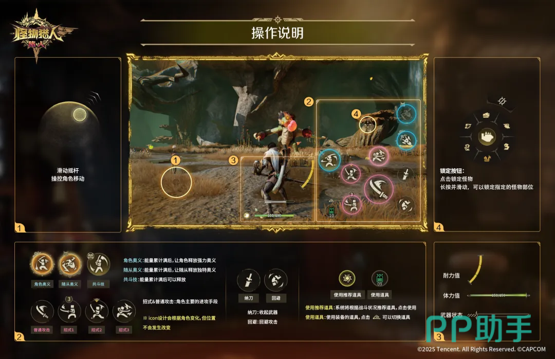 怪物猎人旅人埃索岛场景示意图