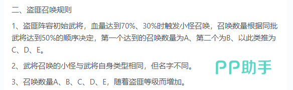 盗匪小怪召唤触发规则示意图