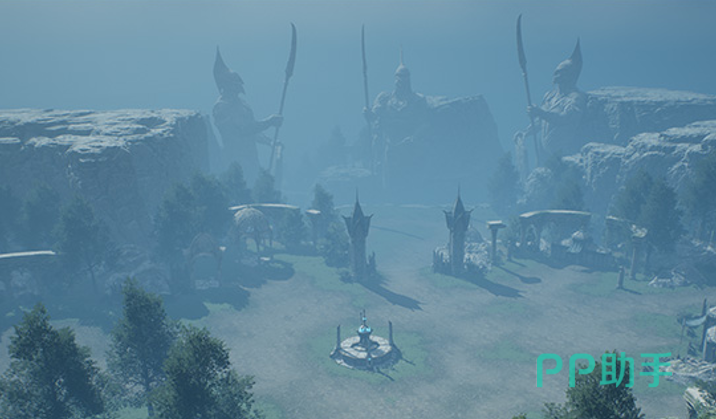 天堂2盟约贝欧娜遗迹入口场景