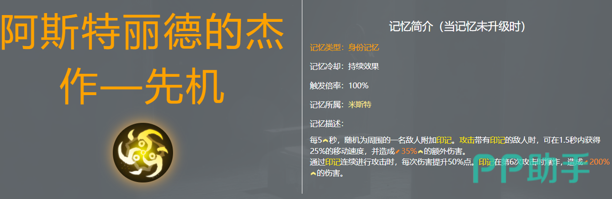 阿斯特丽德的杰作技能效果对比图