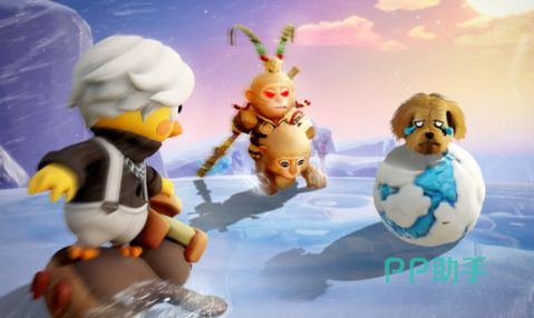 奥星热浪家园与光仔NPC互动截图