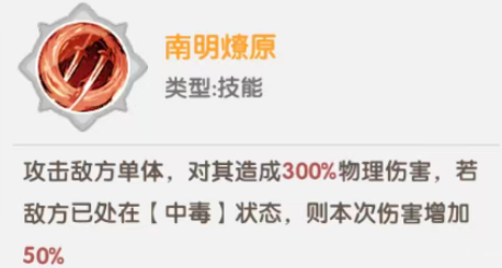 朱雀中毒流阵容站位示意图