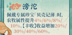 江南百景图毕星农牧效率对比示意图