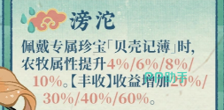 江南百景图毕星农牧效率对比示意图
