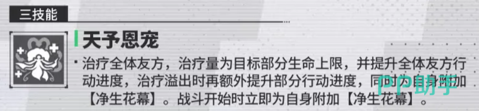 艾莉尔三技能界面示意