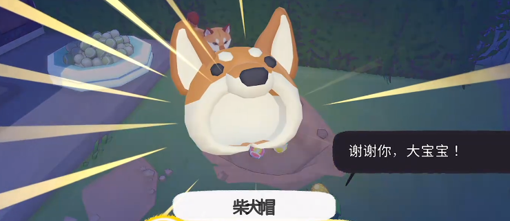 小猫咪大城市柴犬帽奖励展示