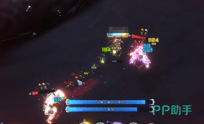 梦之形灵魂剑士战斗场景:角色正在执行侧向闪避动作