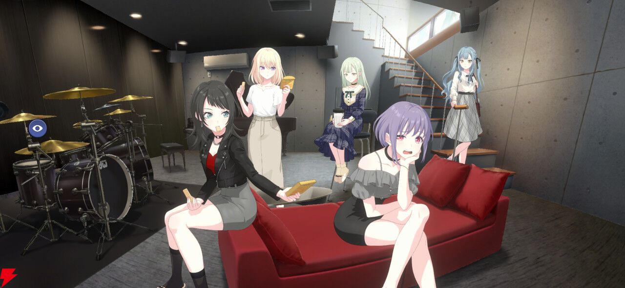 BanGDream交织的乐章激奏演出系统实机画面