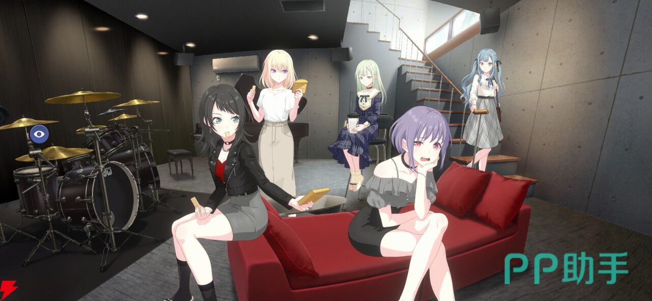 BanGDream交织的乐章激奏演出系统实机画面