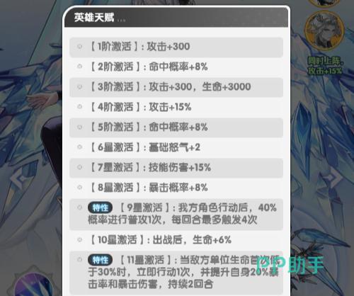 艾希天赋升级效果对比图