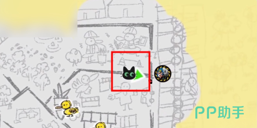 小猫咪大城市工地入口路人NPC分布图
