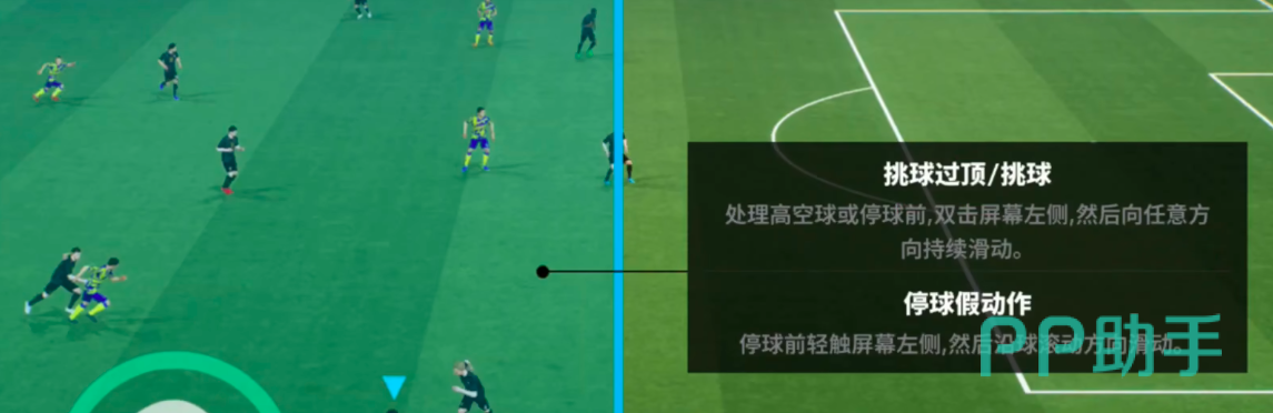 梦幻足球高空球触发示意