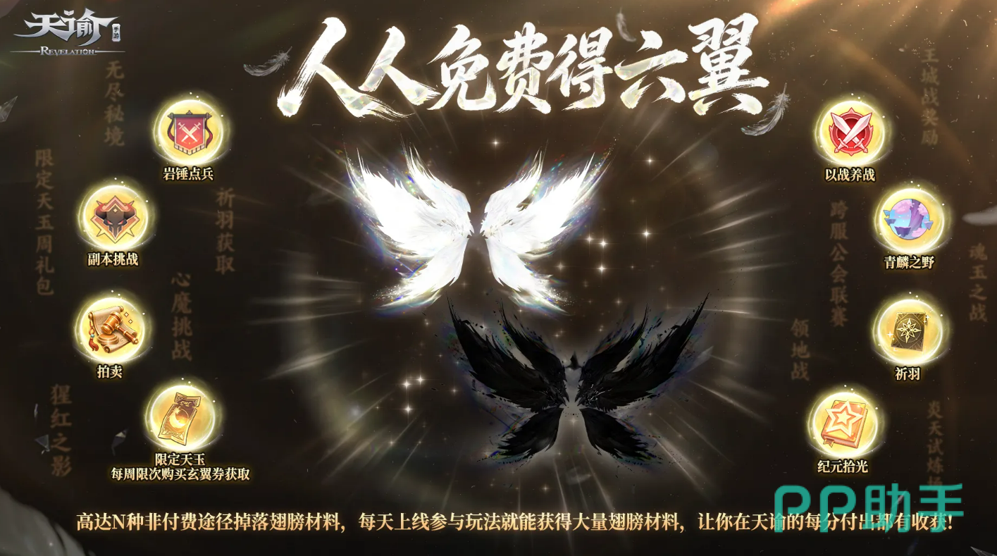 天谕交易行翼相交易界面示意