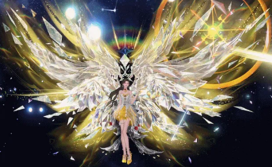 天谕幻翼多翼相组合特效对比图
