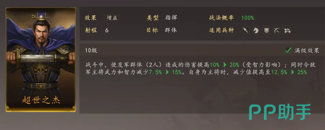 曹操战法效果说明图