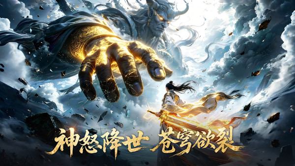 一梦九霄青云仙山场景