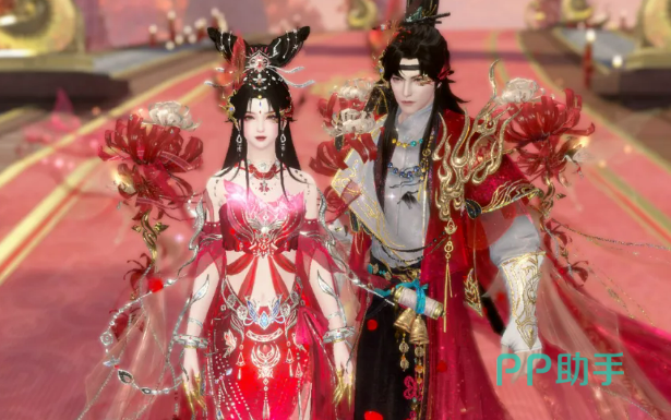 仙遇幽梦绸衣与红妆蝶梦时装对比图