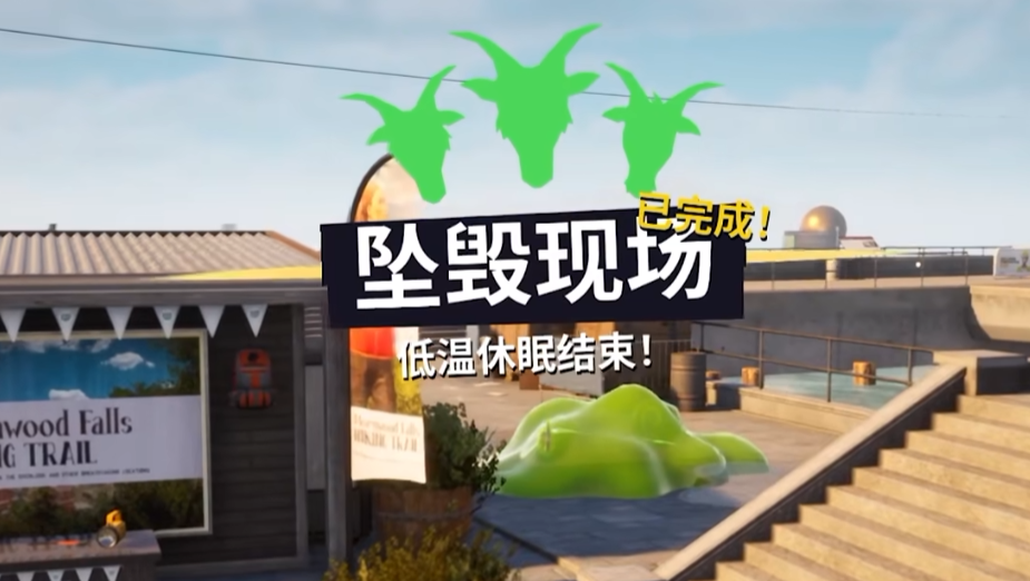 模拟山羊3手机版山羊酒吧隐藏入口示意图