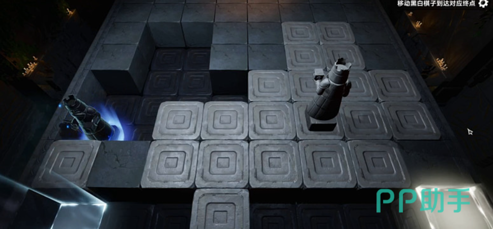 黑白棋副本X形光路结构图