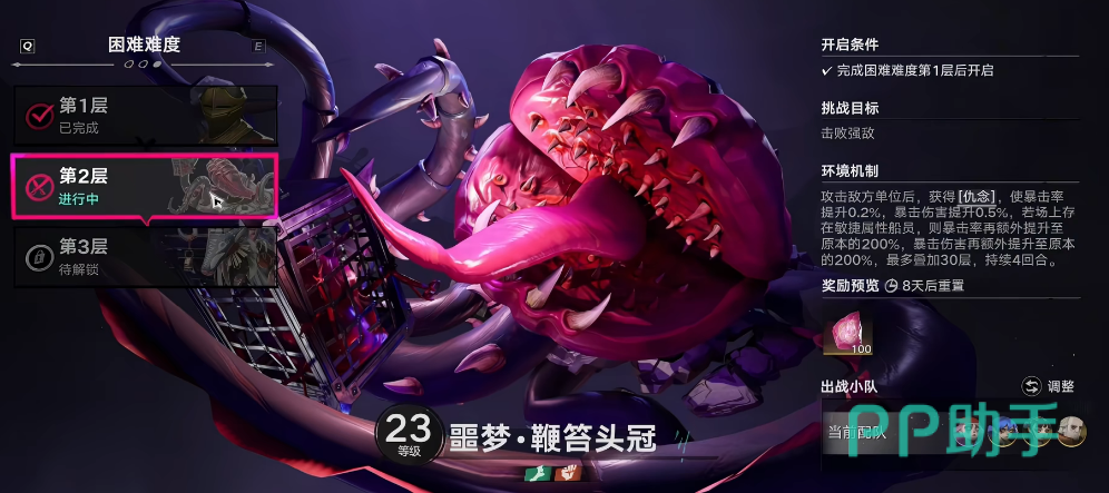 遗迹深渊三人编队站位与职能分布图