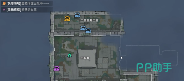 深海枯骨湾骸骨摆放解谜示意