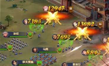 萌回三国资源建筑升级界面