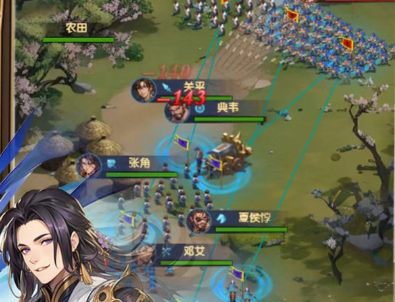 萌回三国城池建设界面