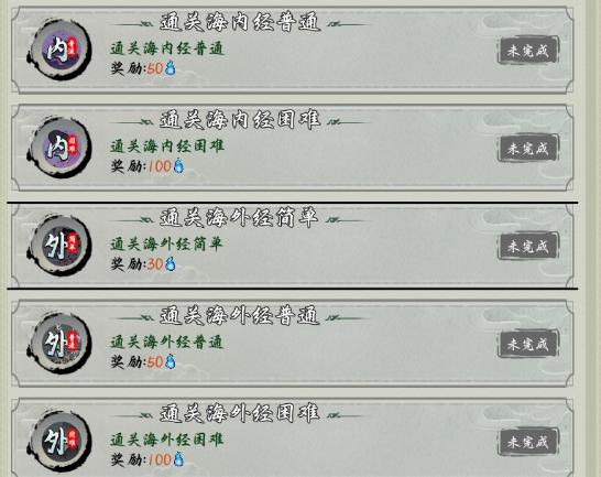 西游志山海战纪怪物击杀成就列表